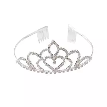 Блестящая женская принцесса свадебная корона свадебный хрустальный венец головной убор украшения для волос аксессуары