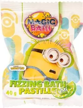 Шипящие шарики для ванны Minions Bath Spile TU прозрачный