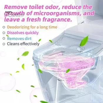 Шипучие таблетки для чистки унитаза, 12 шт., быстродействующие, быстро растворяющиеся, долговечные, для удаления пятен мочи, таблетки для чистки бачка унитаза синий