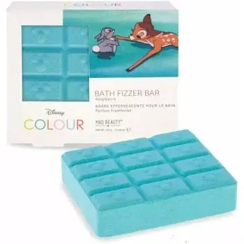 Шипучий батончик Mad Beauty Bath Fizzer Bar с малиновым насосом для ванны