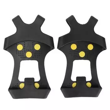 Шипы для ледяных шипов, кошки, противоскользящие, 10 стальных шпилек, тяга для ходьбы, снежные захваты, шипы. M 3638