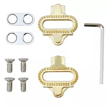 Шипы для педалей велосипеда Медная пластина для фиксации педалей для взбивания яиц Велосипедная пластина для фиксации педалей Аксессуары для горного велосипеда