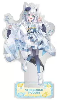 Shirakami Fubuki Acrylic Stand Hololive Holotsuri Harukaze Hanamai 2025 Official Goods