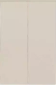 Ширина шторы длина разделена на 10 выбираемых цветов 98628 штора, однотонная, простая, натуральная, 100см, 150см, две, размер, бело-коричневый, успокаивающий, в наличии,