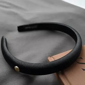 Широкая 2 см Однотонная Корейская Мода Повязка для Волос Высококачественные Резинки для Волос Нескользящие Глянцевые Ободки для Девочек и Женщин Обручи для Волос