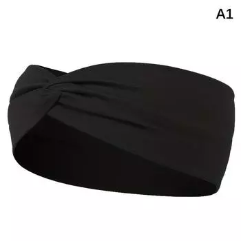 Широкая эластичная повязка на голову, повязка на голову, повязка на голову для пилатеса, йоги, фитнеса, бега, велоспорта, повязка на голову, тюрбан, обруч для волос, повязка на голову для женщин