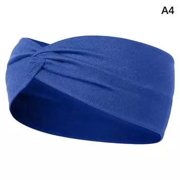 Широкая эластичная повязка на голову, повязка на голову, повязка на голову для пилатеса, йоги, фитнеса, бега, велоспорта, повязка на голову, тюрбан, обруч для волос, повязка на голову для женщин