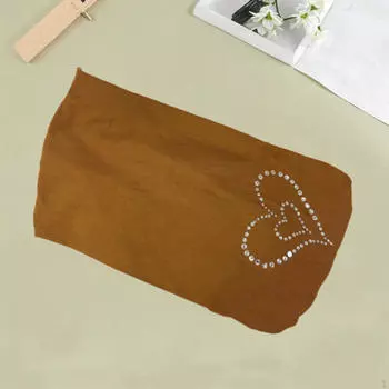 Широкая повязка на голову, модная повязка для волос для занятий спортом, бега, велоспорта, спортзала коричневый