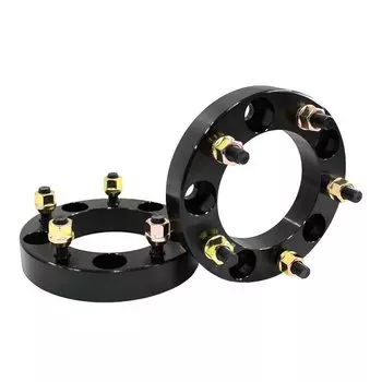 Широкая проставка протектора Durax 30 мм 5H M12 x набор из 2 шт. PCD139.7 P1.25 (черный) чёрный