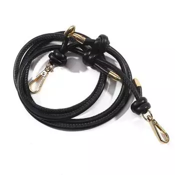 Широкая сумка через плечо с альтернативными ремнями Стильные ремни для сумки через плечо с регулируемыми ремнями One Size чёрный