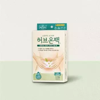 Широкая трава в упаковке 10 листов, Корейская женская продукция.