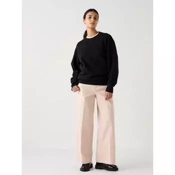 Uniqlo Япония Широкие брюки Чинос Длинные 32 BEIGE/XS
