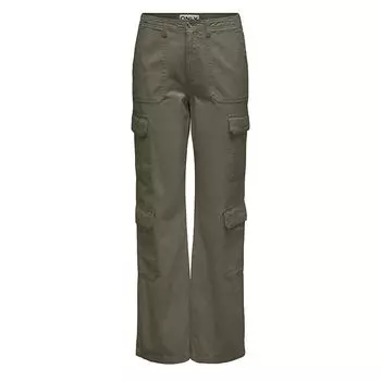 Широкие брюки цвета хаки ТОЛЬКО для женщин XS хаки