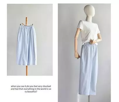 Широкие брюки из плотного бархата 600 г - зимняя женская повседневная одежда в стиле ретро M (50-58 kg)