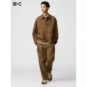 Широкие брюки-карго Uniqlo Japan 09 BLACK/S