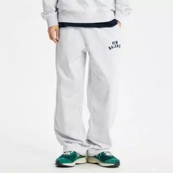 Широкие брюки New Balance Uni Sports Club Nbmle11213 16 light gray70