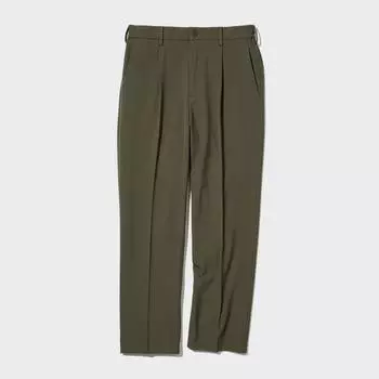 Широкие брюки UNIQLO с защипами