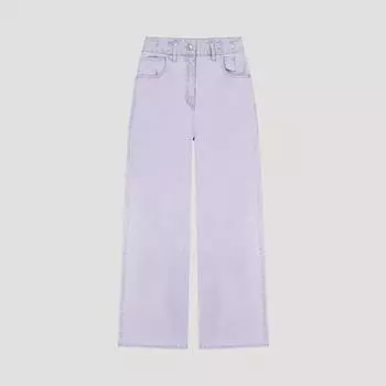 Широкие джинсовые брюки Shs Miss Color Ssmslo22110 Lv light violet/55