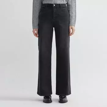 Широкие джинсовые брюки Shs Miss Ssmslo42090 blacks/44