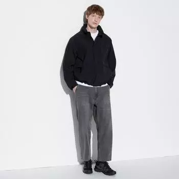 Широкие джинсы UNIQLO Relax до щиколотки
