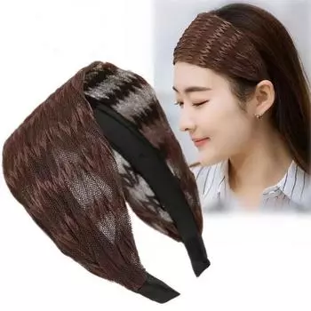 Широкие кружевные повязки на голову для женщин, девочек, повязки для волос, модные головные уборы, элегантный женский обруч для волос, аксессуары для волос, подарки