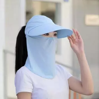 Широкие поля пустая шляпа-цилиндр защита лица дышащая женская солнцезащитная шляпа велосипедная фиолетовый