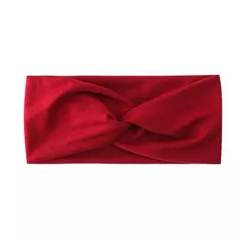 Широкие повязки на голову для женщин, большая повязка-тюрбан, бохо-повязка на голову, аксессуары для волос с узлом-скруткой