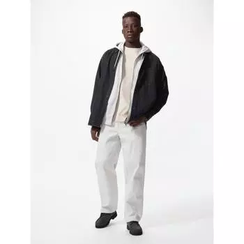 Широкие прямые джинсы Uniqlo 60 LIGHT BLUE/UNISEX 28