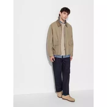 Широкие прямые джинсы Uniqlo 69 NAVY/MEN 29