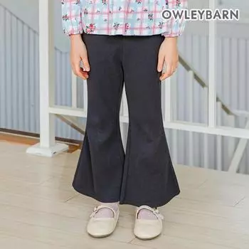 Широкие ребристые брюки Olivan цвета древесного угля Charcoal/150