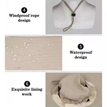 Широкие съемные бейсболки для мужчин, солнцезащитные кепки, охлаждающие кепки для защиты шеи, кепки для сафари, для походов, рыбалки, уличной шляпы с клапаном