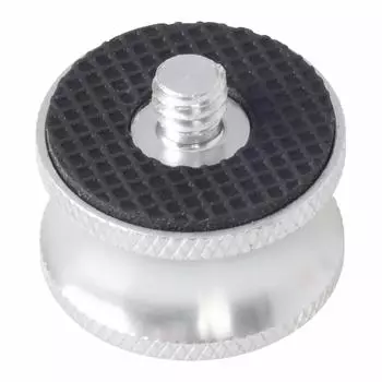 Широкий адаптер Etsumi Silver 1/4 (M)-3/8(F) ВЕ-6961