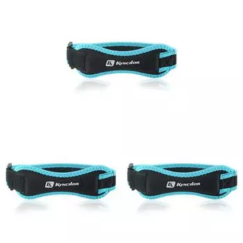 Широкий бандаж для колена, поддерживающий колено, компрессионный бандаж (синий)