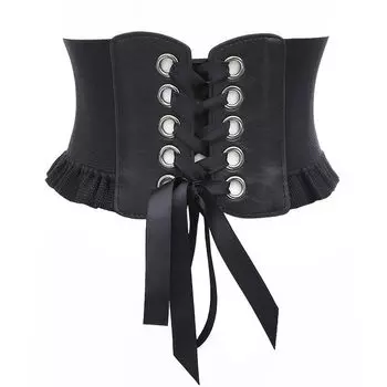 Широкий корсет, кожаный пояс для похудения, пояс с бантом, широкий эластичный пояс Cinto Sobretudo, пояс из искусственной кожи Femme Fajas Ceinture A