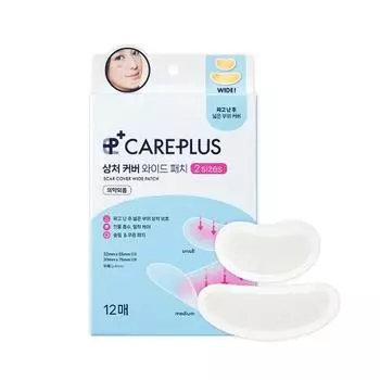 Широкий пластырь для ран CARE+ Wound Cover, 12 листов