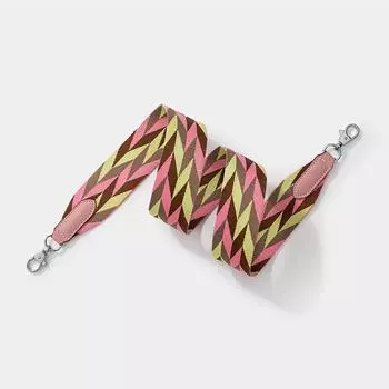 Широкий плечевой ремень для сумок Kelly и Evelyn с ромбовидным узором - Европейский и американский стиль Width 5cm Length 80cm