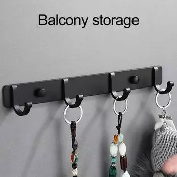 Широкое применение. Простая установка. Практичная полированная поверхность. Алюминиевый крючок для одежды. Шарф. Подвесной крючок. Крючок для одежды. M серебряный