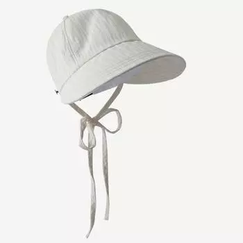 Широкополая шляпа от солнца интернет-знаменитости, милое лицо, кепка с длинным бантом, женская солнцезащитная бейсболка M56-58cm чёрный