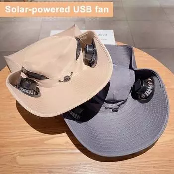 Широкополая шляпа-веер для мужчин и женщин, рыболовная шляпа на открытом воздухе чёрный