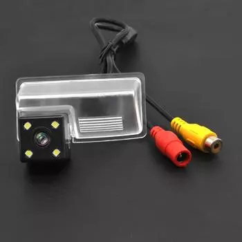 Широкоугольная автомобильная камера заднего вида с 4 светодиодами для sony ccd Geely GLEAGLE GX7 Vision SC7 SX7 EMGRAND EC7-RV