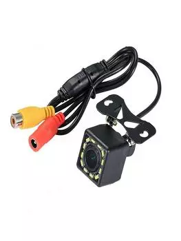 Широкоугольная HD-камера заднего вида для автомобиля, видеокамера заднего вида, резервная камера заднего вида, 12 светодиодов, парковочная камера ночного видения зелёный