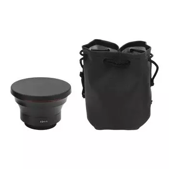 Широкоугольный объектив 49 мм 0,43X HD Профессиональный широкоугольный объектив с макрообъективом Аксессуар для камеры