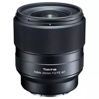 Широкоугольный объектив Tokina Single Focus FiRIN 20 мм F2 FE AF для Sony Full Size Compatible E чёрный
