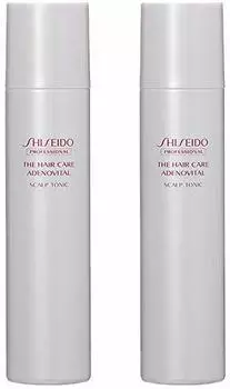Shiseido Adenovital Scalp Tonic 200 г Средство для роста волос для женщин [Набор 2] Квази-лекарство