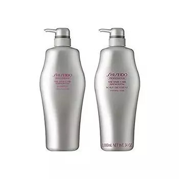 Shiseido Adenovital Шампунь 1000 мл + Лечение кожи головы 1000 мл [Параллельный импорт]