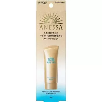 Shiseido Anessa Perfect UV Skin Care Gel NA 90 г. Инструкция по применению - Можно также использовать в качестве основы под макияж.. На лицо и шею нанесите прибл.