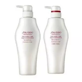 Shiseido Aqua Intensive Шампунь 500 мл Процедура 1 500 г &