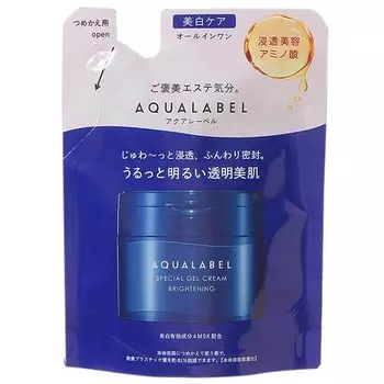 Shiseido AQUA LABEL Special Gel Cream EX Brightening Refill 81g Cosmetics All-in-one [Товар]
