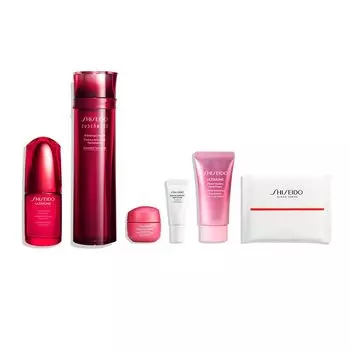 SHISEIDO Beauty Meguri Skin Care Kit Beauty лосьон для макияжа рук специальный размер в комплекте форма Зеленый цветочный аромат Упругость кожи Shiseido Limited 800 штук