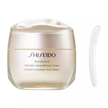 SHISEIDO Benefiance Wrinkle Smoothing Cream 50 г Крем Цветочно-зеленый аромат Сухие мелкие морщины Увлажнение Shiseido [Официальный] Крем/Крем для глаз